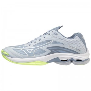 Mizuno WAVE Lightning Z7 Grijs Wit Lichtgroen | GUCC6312