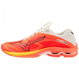 Mizuno WAVE Lightning Z7 Oranje Zwart Geel | KPHE2830