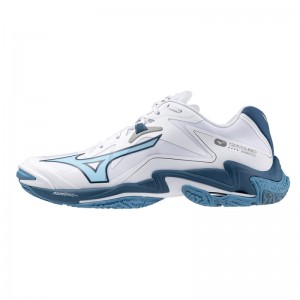 Mizuno WAVE Lightning Z8 Wit Blauw Zilver | BFKK1344