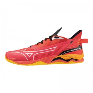 Mizuno WAVE Mirage 5 Rood Wit Oranje | RKBL6743