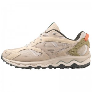 Mizuno WAVE Mujin TL Beige Groen | AOZX9027