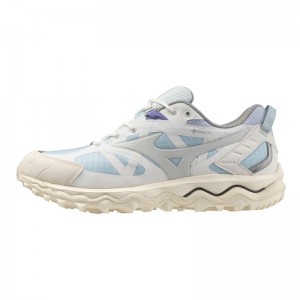 Mizuno WAVE Mujin TL GTX Beige Grijs Paars | RVDD1184