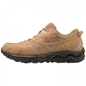 Mizuno WAVE Mujin TL GTX Bruin Zwart | PHCT6961