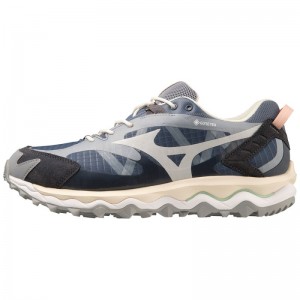 Mizuno WAVE Mujin TL GTX Indigo Grijs | LLMM4583