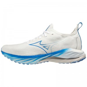 Mizuno WAVE Neo Wind Wit Blauw | CYMC2916