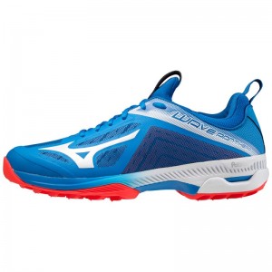 Mizuno WAVE Panthera Blauw Wit Rood | KBYO0494