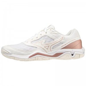 Mizuno WAVE Phantom 3 Wit Roze | KWXW6661