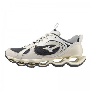 Mizuno WAVE Prophecy Beta 2 Donkergrijs Wit | MQBN0152