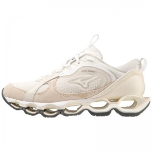 Mizuno WAVE Prophecy Beta 2 Wit Beige | AAFS5516