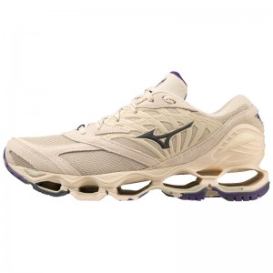 Mizuno WAVE Prophecy LS Beige Donkergrijs Geel | SGKW2733