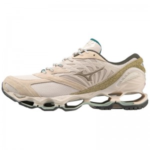 Mizuno WAVE Prophecy LS Beige Groen | YAER2670