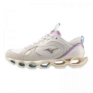 Mizuno WAVE Prophecy β 2 Beige Goud Paars | TMMZ9943