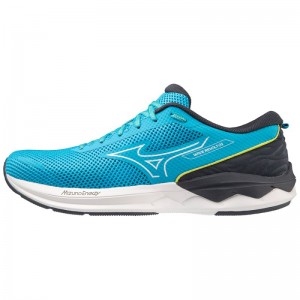 Mizuno WAVE Revolt 3 Blauw Wit | WJCL8807