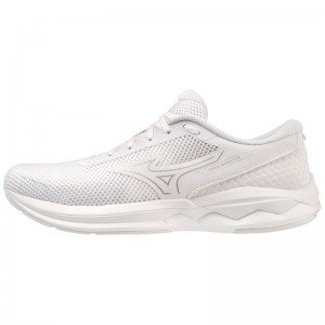 Mizuno WAVE Revolt 3 Wit Zilver | MMRZ0159