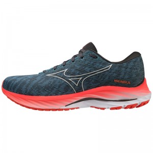 Mizuno WAVE Rider 26 Groen Blauw Rood | SQWG5227