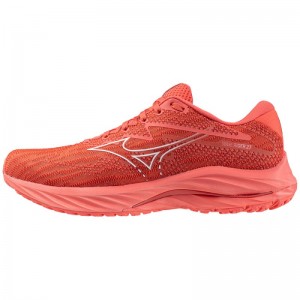 Mizuno WAVE Rider 27 Koraal Wit | IDQC0458