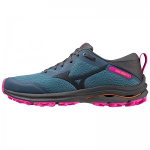 Mizuno WAVE Rider Tt Groen Blauw Roze | OBMN5582