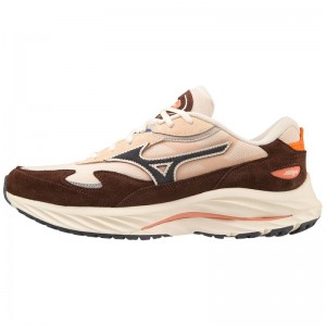 Mizuno WAVE Rider β Beige Koffie | NLRE5931