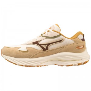 Mizuno WAVE Rider β Beige Koffie | TRZP3781