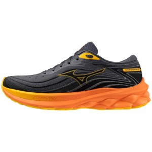 Mizuno WAVE Skyrise 5 Grijs Groen Oranje | JYIO5914