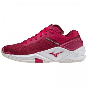 Mizuno WAVE Stealth Neo Rood Wit | MGVR7512