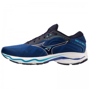 Mizuno WAVE Ultima 14 Donkerblauw Zwart Turquoise | BMGX4516