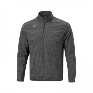 Mizuno Winter Stretch 1/4 Zip Zwart | HMCW8813