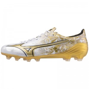 Mizuno α Elite Wit Goud Zwart | IYJF3189