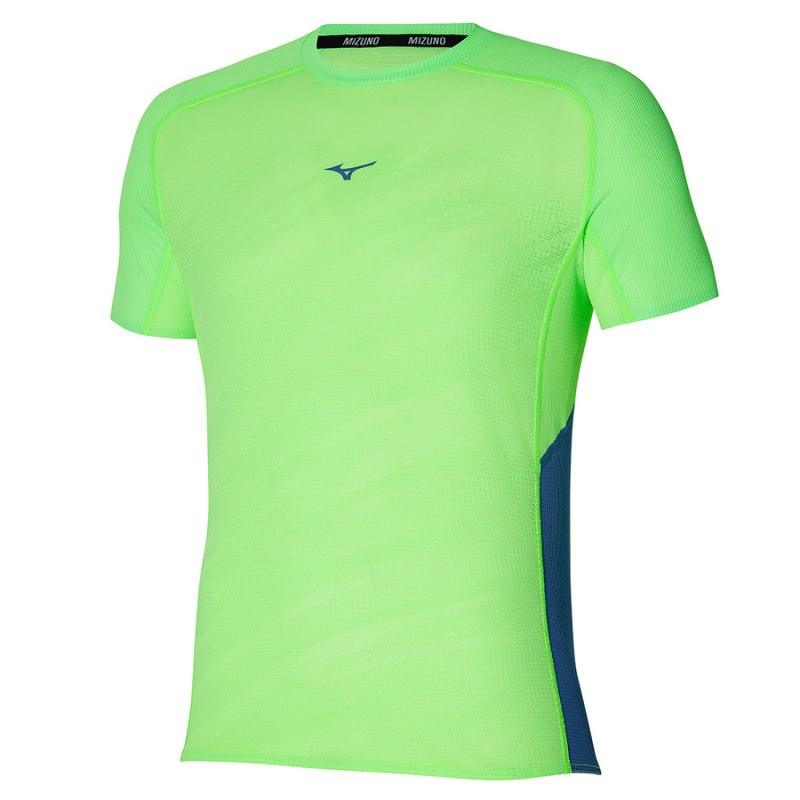 Mizuno AERO Tee Lichtgroen | PZUC3660