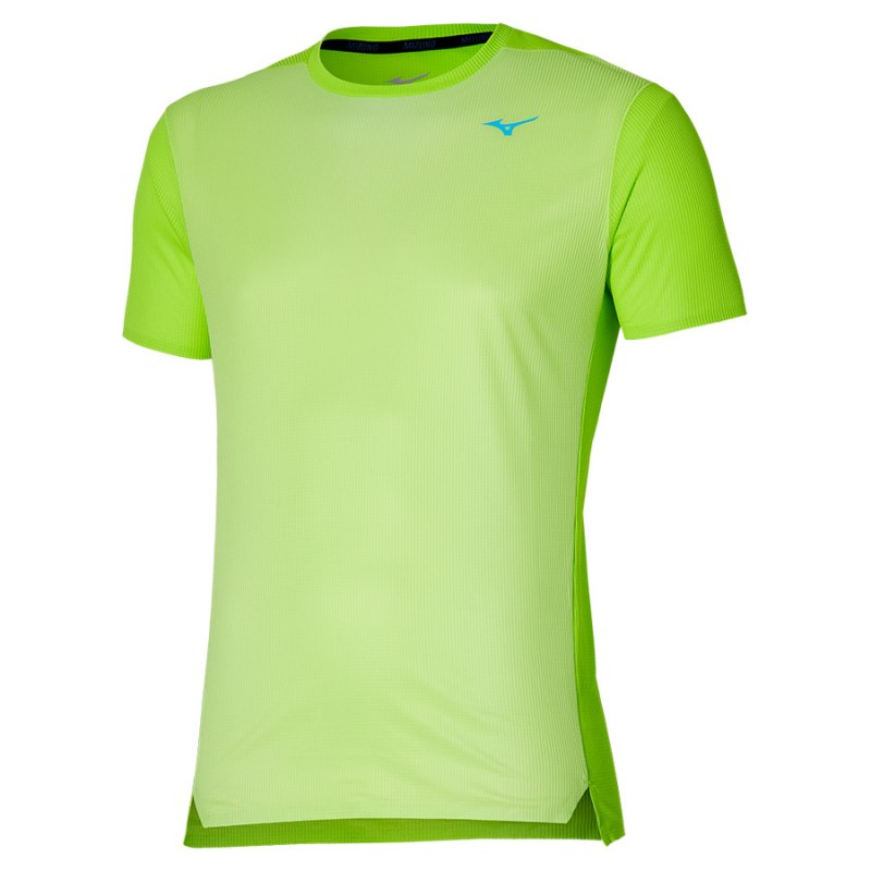 Mizuno AERO Tee Lichtgroen | QRHF9157