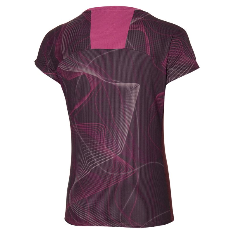 Mizuno AERO Tee Roze | KCQW9973