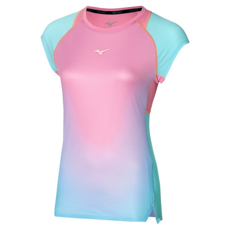 Mizuno AERO Tee Roze | SHVY4103