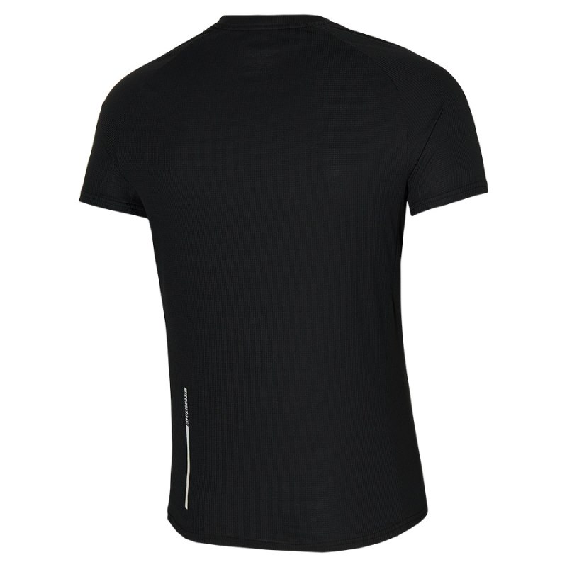 Mizuno AERO Tee Zwart Gekleurd | CWCC6235