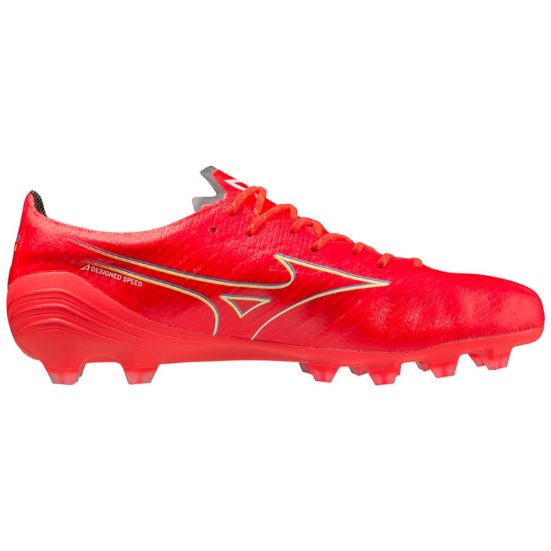 Mizuno Alpha Elite Koraal Wit Oranje | HSHV7005