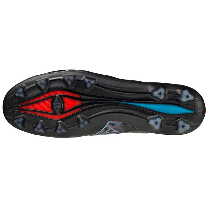 Mizuno Alpha Elite Zwart Rood Gekleurd | TVWP3611