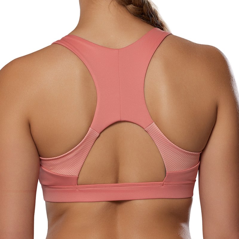 Mizuno Alpha Graphic Bra Lichtkoraal | QJNM9329