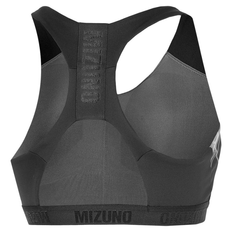 Mizuno Alpha Graphic Bra Zwart Wit | QNWO7909