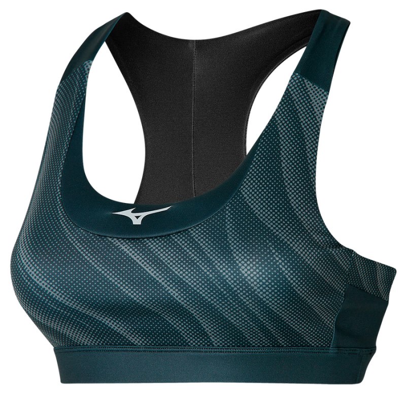 Mizuno Alpha Padded Bra  Zwart | LQRQ1560