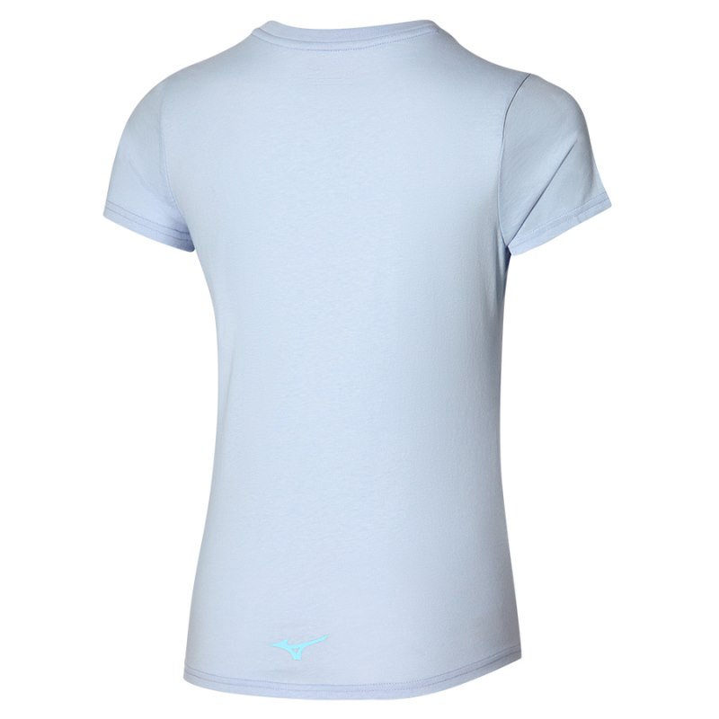 Mizuno Athletics RB Tee Lichtblauw | IXOM1085