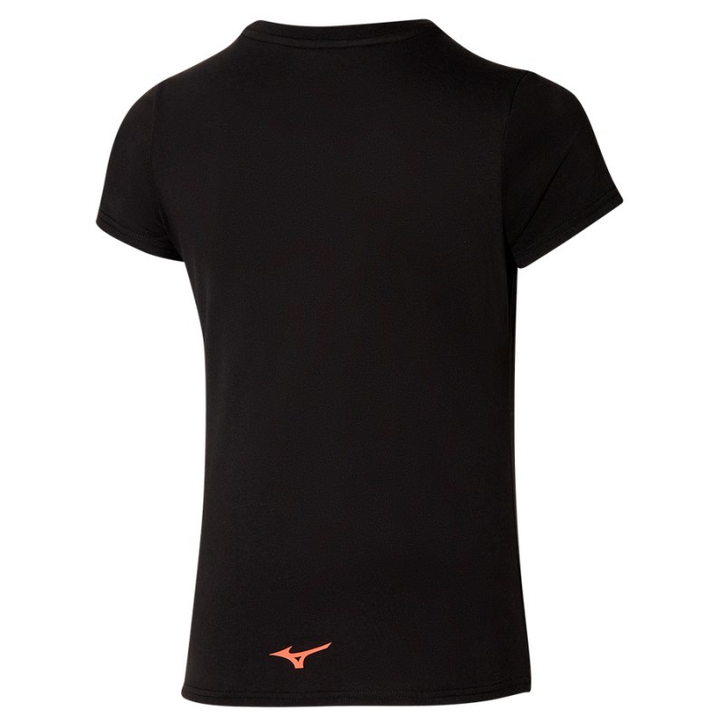 Mizuno Athletics RB Tee Zwart | FHGP3348