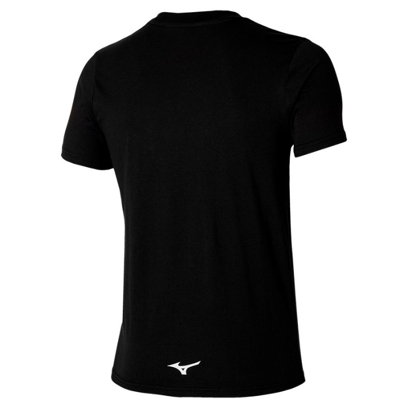 Mizuno Athletics RB Tee Zwart | SSIJ4500