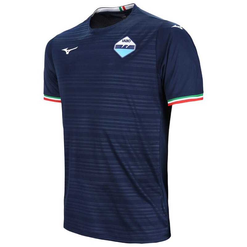 Mizuno Away SS Jersey Lazio M Donkerblauw | IMDP8084