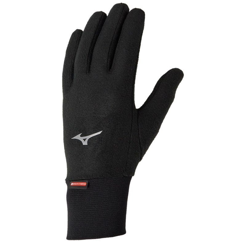 Mizuno BT Md Wgt Fleece Zwart | KOZG5889