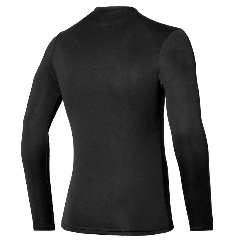 Mizuno BT Under V Neck Longsleeve Zwart | OLJA9810