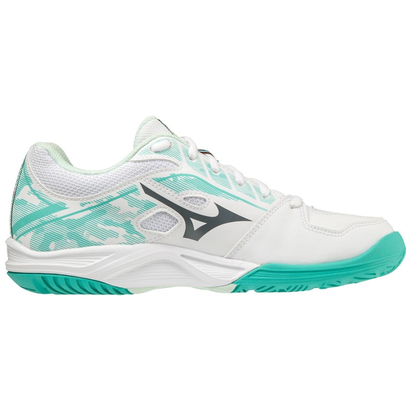 Mizuno Break Shot 3 AC Wit Groen | FPOF7523