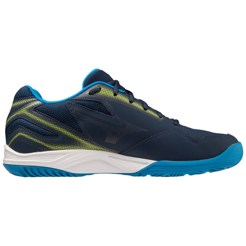 Mizuno Break Shot 4 AC Donkerblauw Blauw Goud | WUPF2939