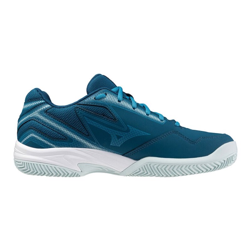 Mizuno Break Shot 4 CC Blauw Wit Lichtturquoise | HAFO2095