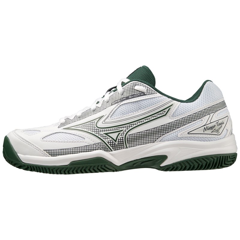 Mizuno Break Shot 4 CC Wit Groen | DCFR3678