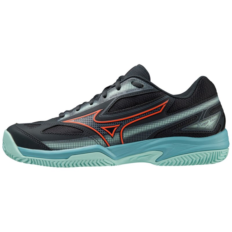 Mizuno Break Shot 4 CC Zwart Rood Turquoise | PQBJ7035