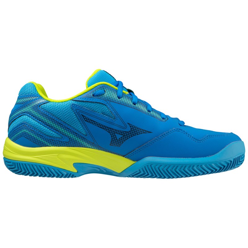 Mizuno Break Shot 4 Padel Blauw Lichtgroen | NWQG4576